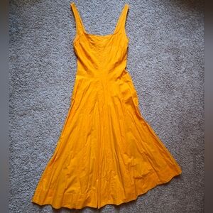 Zara Poplin Tank Midi Sun Dress